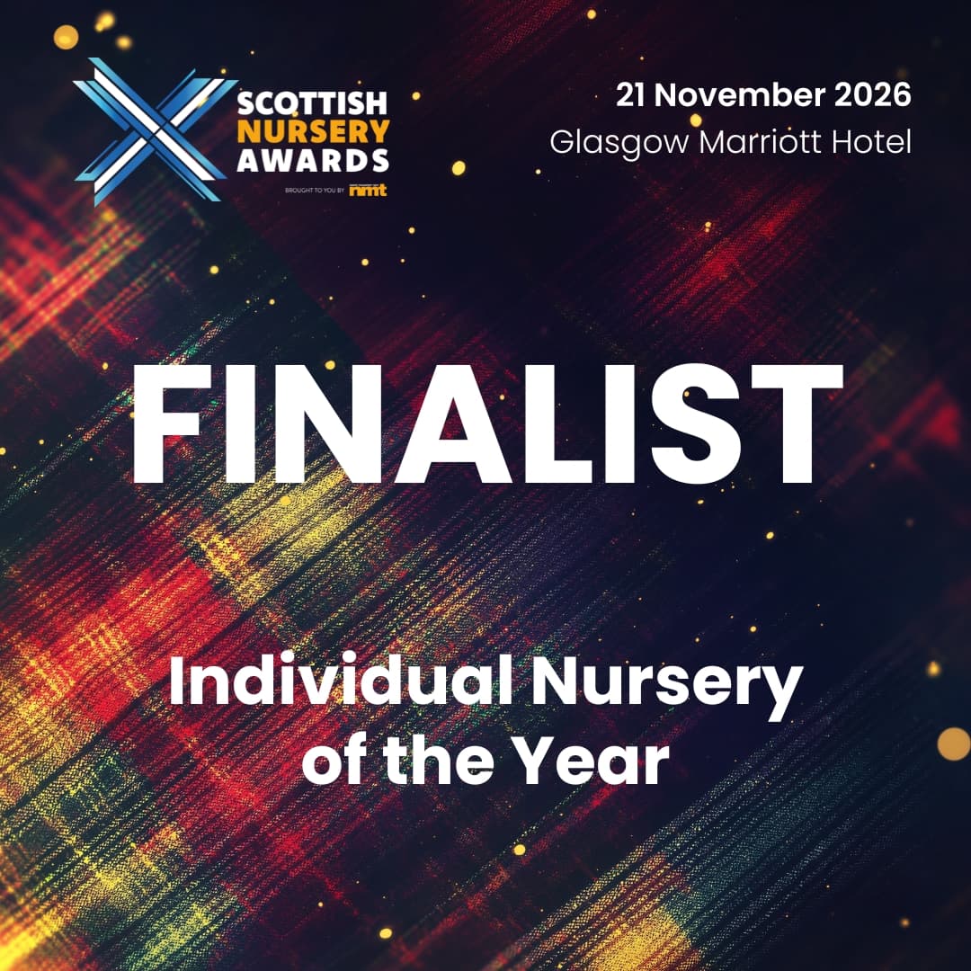 Scottish Nursery Awards finalist for Individual Nursery of the Year