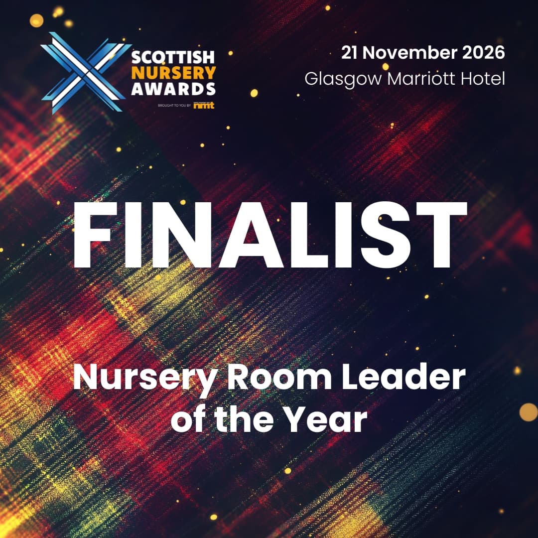 Scottish Nursery Awards finalist for Nursery Room Leader of the Year