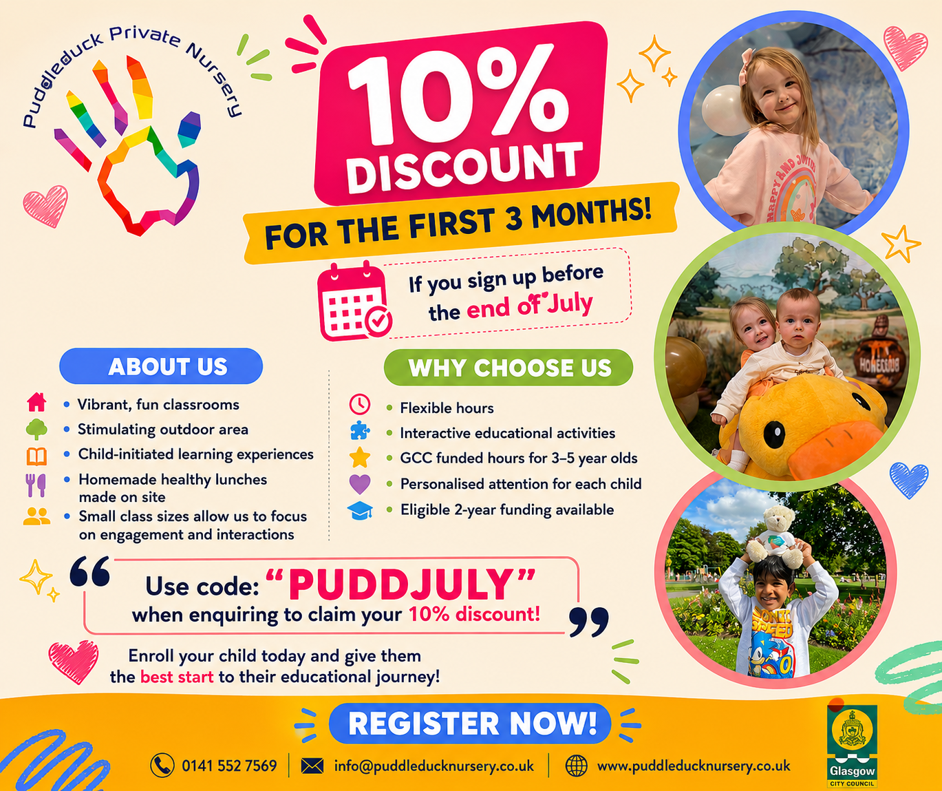 JULY DISCOUNT